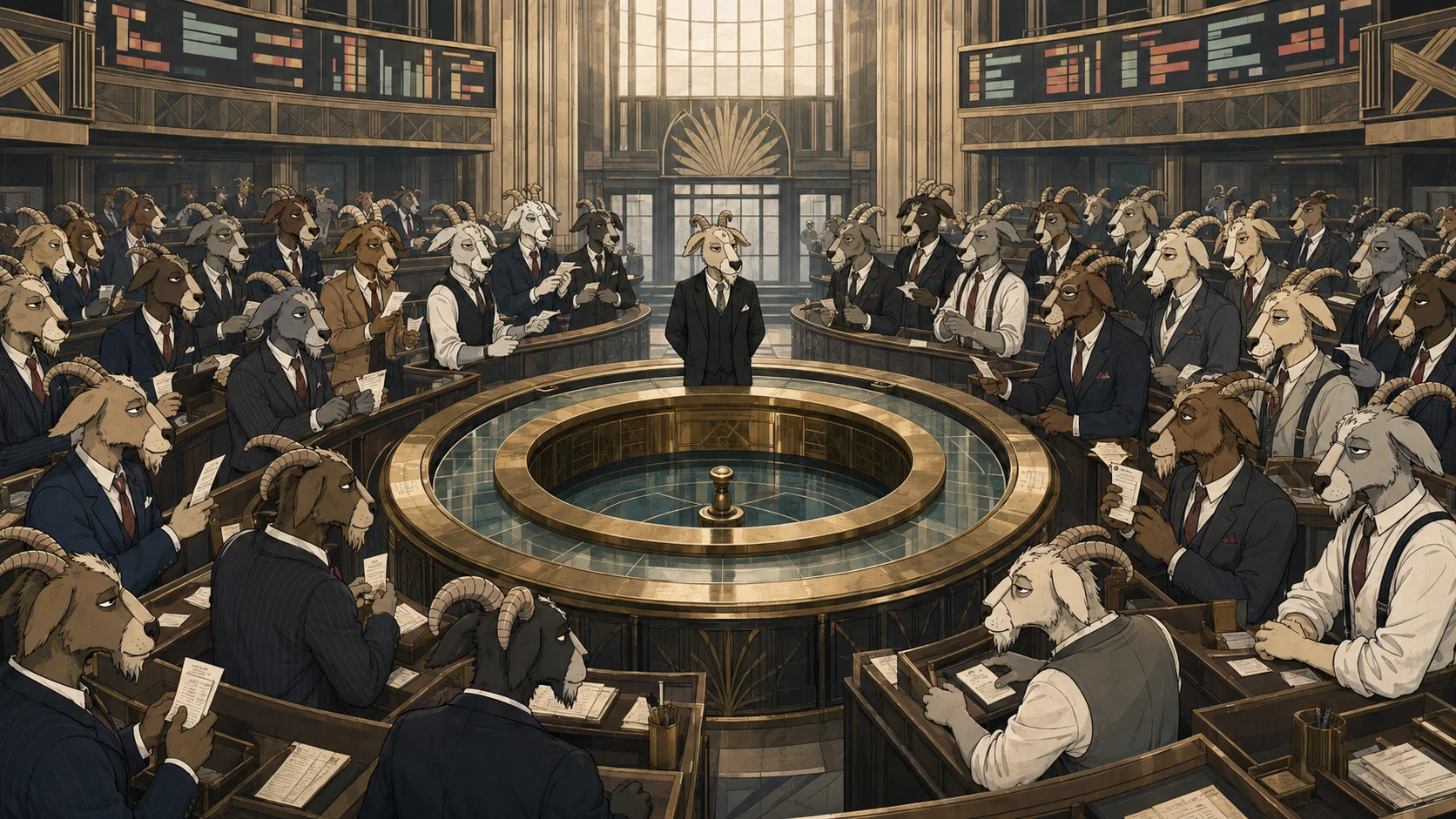 A deep shared-liquidity floor supports leveraged binary markets.